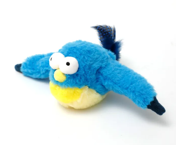 Jouet en peluche poisson-oiseau électrique