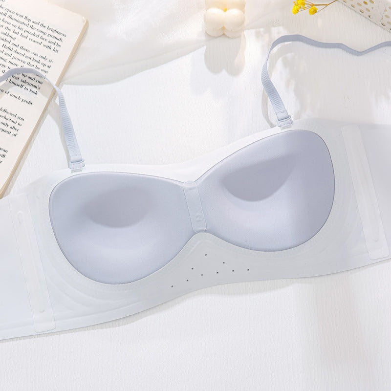 Strapless Seamless Bra for Summer with Sexy Back Design