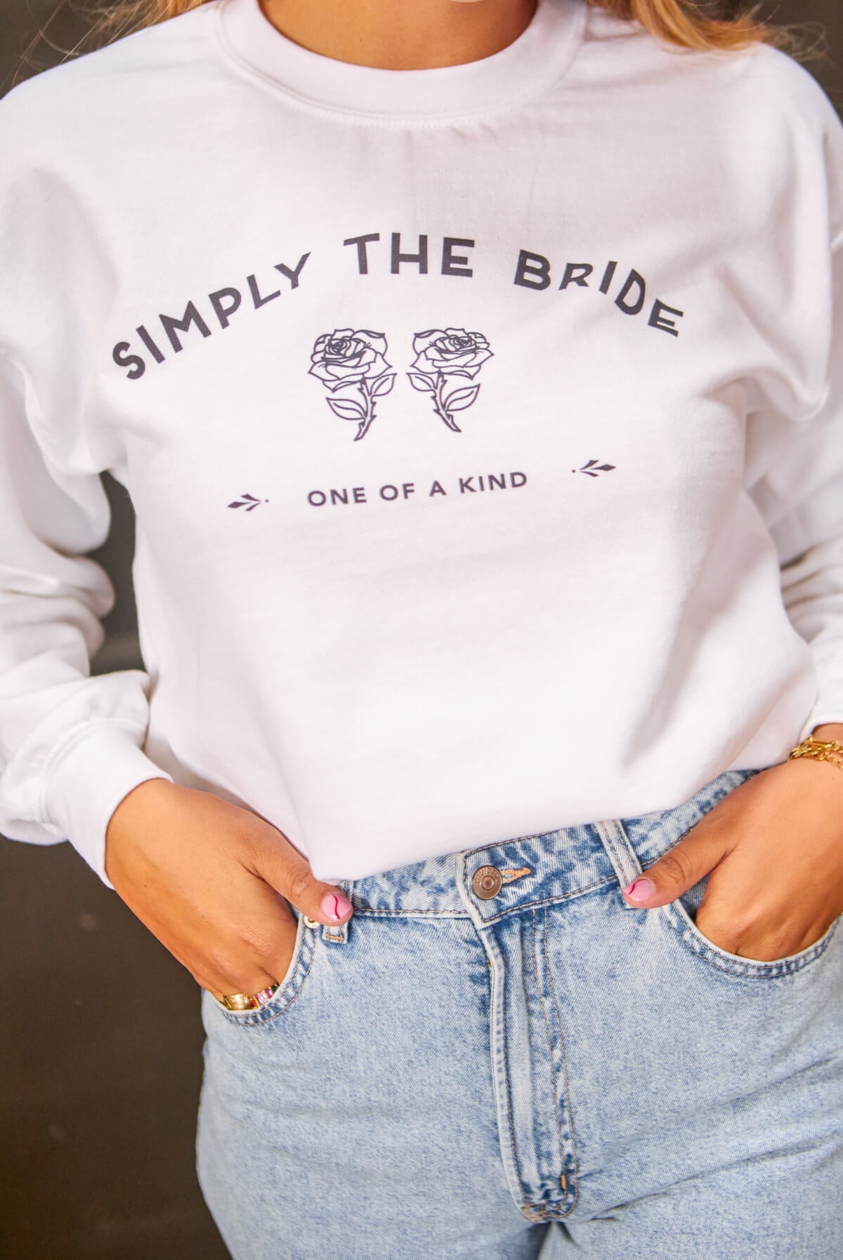 Simplemente la Novia | Simplemente la Mejor - Sudaderas para Despedida de Soltera