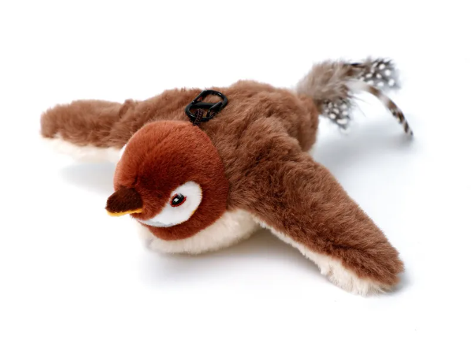 Jouet en peluche poisson-oiseau électrique