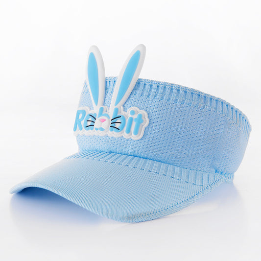 Children's Cartoon Rabbit Sun Hat for Ages 2-10
