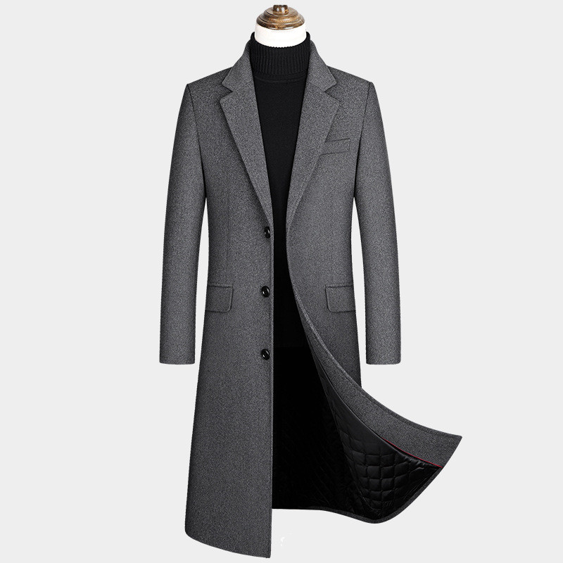 Chaqueta de algodón acolchada, estilo ejecutivo informal
