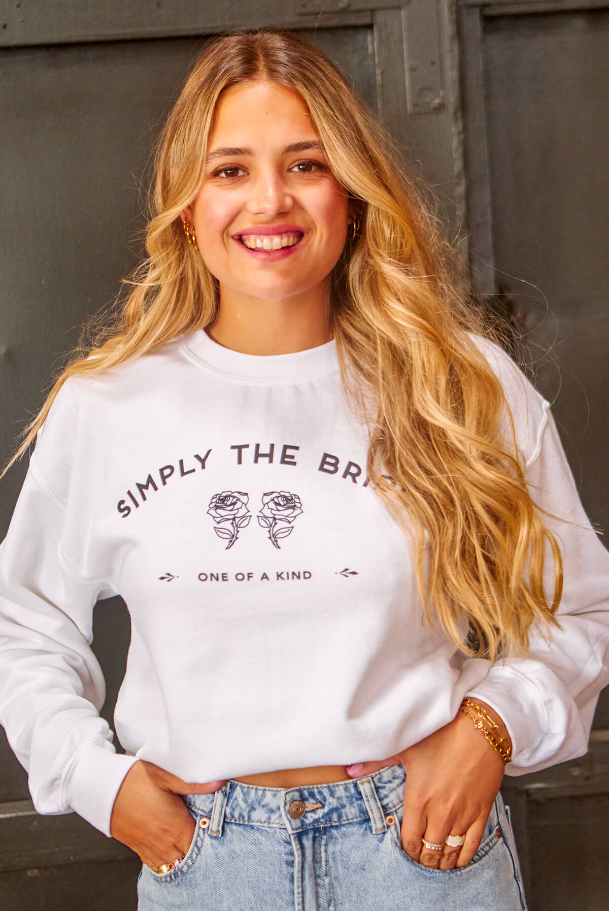 Simplemente la Novia | Simplemente la Mejor - Sudaderas para Despedida de Soltera