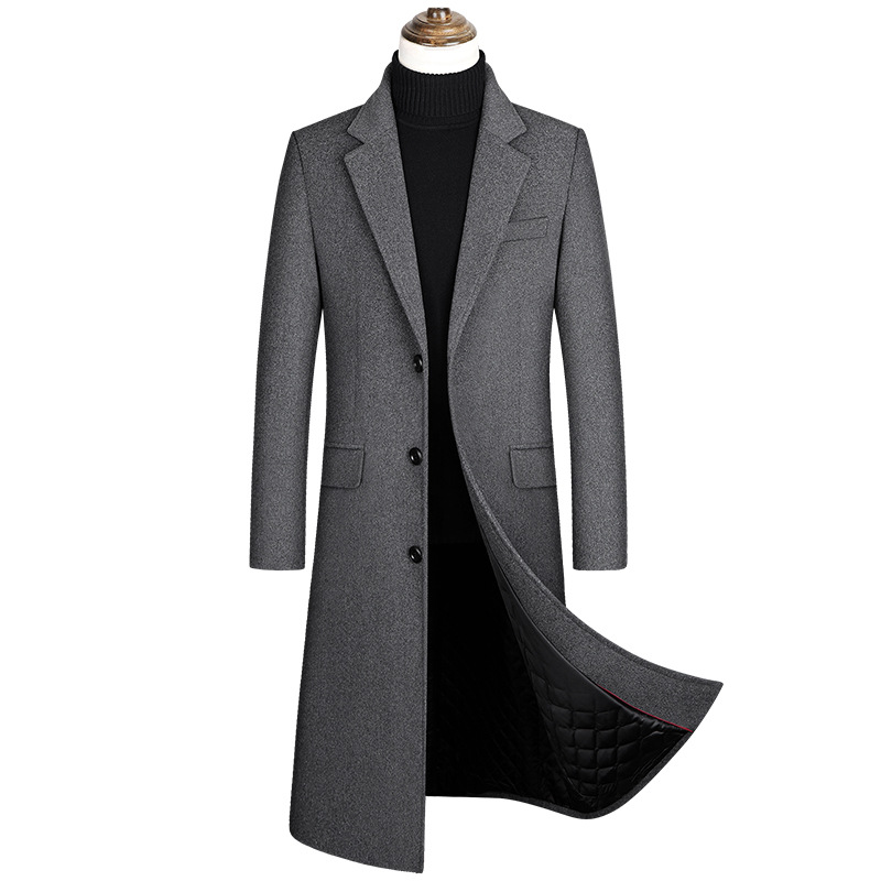 Chaqueta de algodón acolchada, estilo ejecutivo informal