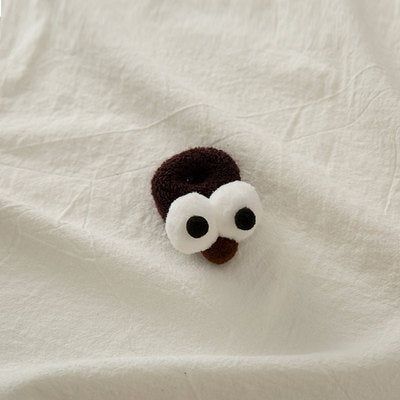 Cute Big Eyes Hair Scrunchie in Candy Colors