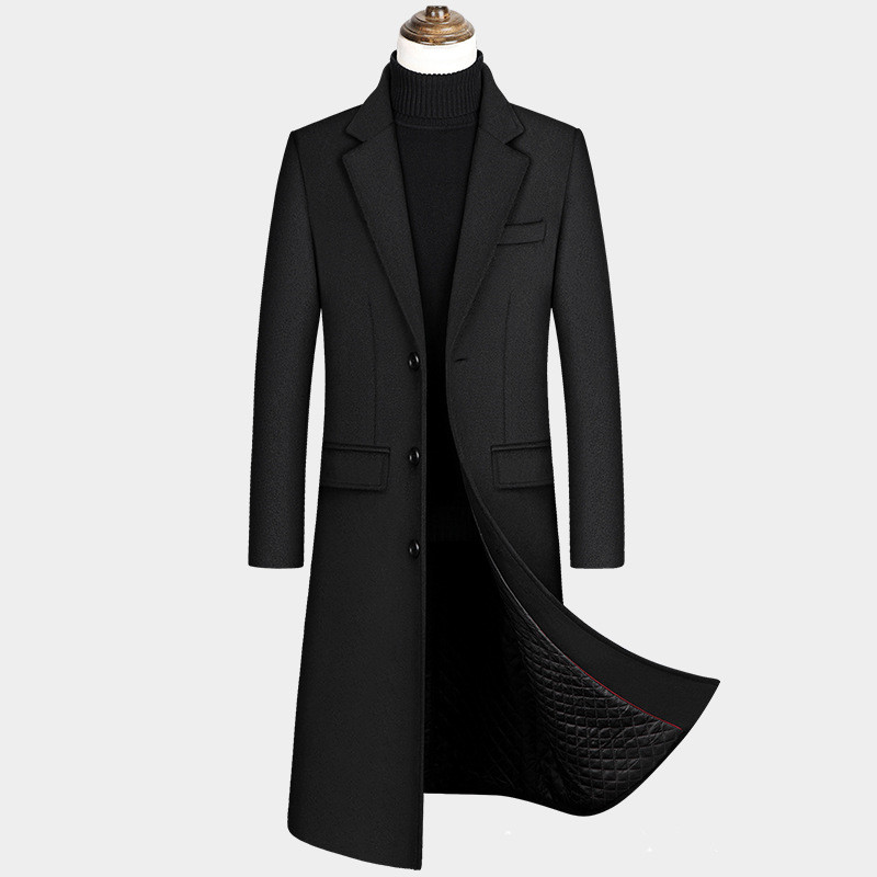 Chaqueta de algodón acolchada, estilo ejecutivo informal