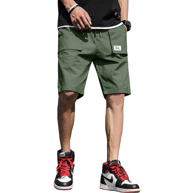 Men's Cargo Shorts 2023 Streetwear in Army Green