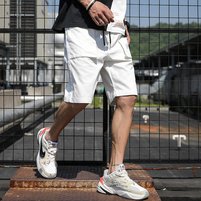 Men's Cargo Shorts 2023 Streetwear in Army Green