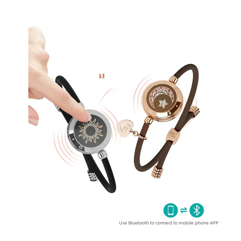 Pulsera Inteligente Totwoo con Flash y Vibración para Parejas